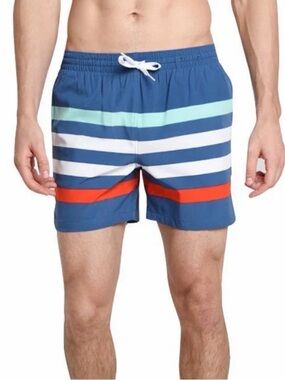Chubbies The Me Likey the Stripey 7 Inch Swim Trunks, size XL